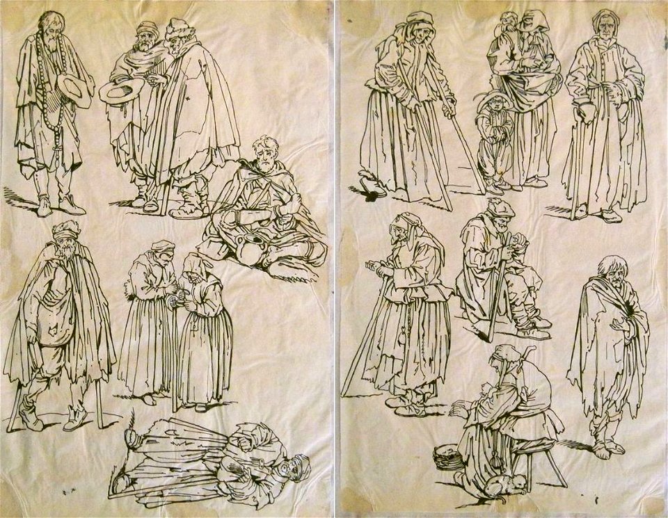 Théophile Schuler, album de dessin CE XXIV.36 page 8