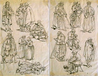 Théophile Schuler, album de dessin CE XXIV.36 page 8