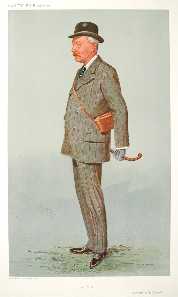 John Ormerod Scarlett Thursby Vanity Fair 28 August 1907