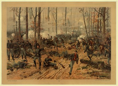 Thure de Thulstrup - Battle of Shiloh - Original scan