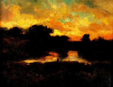 Théodore Rousseau (1812-1867) - Evening - 10-2004 - Southampton City Art Gallery