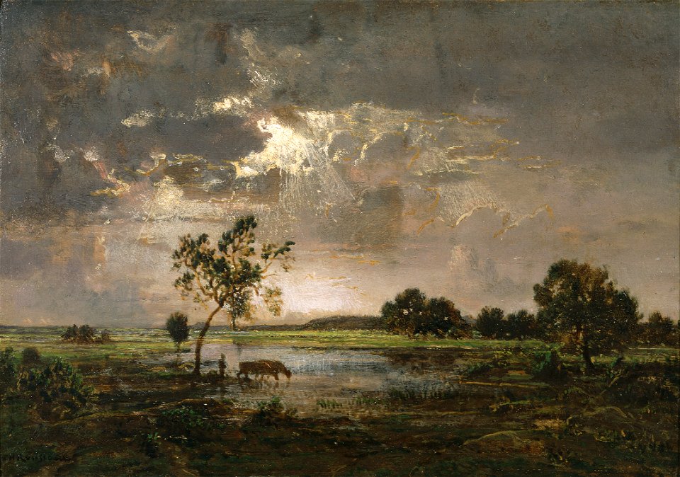 Théodore Rousseau - Landscape - 551-1957 - Saint Louis Art Museum