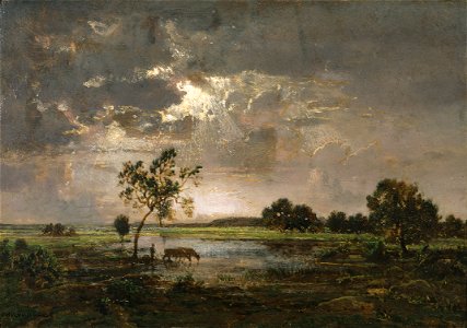 Théodore Rousseau - Landscape - 551-1957 - Saint Louis Art Museum