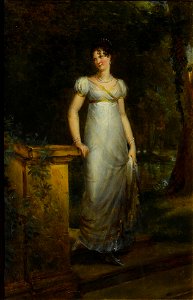 Thérèse-Mathilde-Amélie de Mecklembourg-Strelitz by François Gérard
