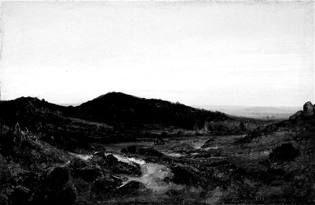 Théodore Rousseau - Landscape with Hills - 59.24 - Museum of Fine Arts