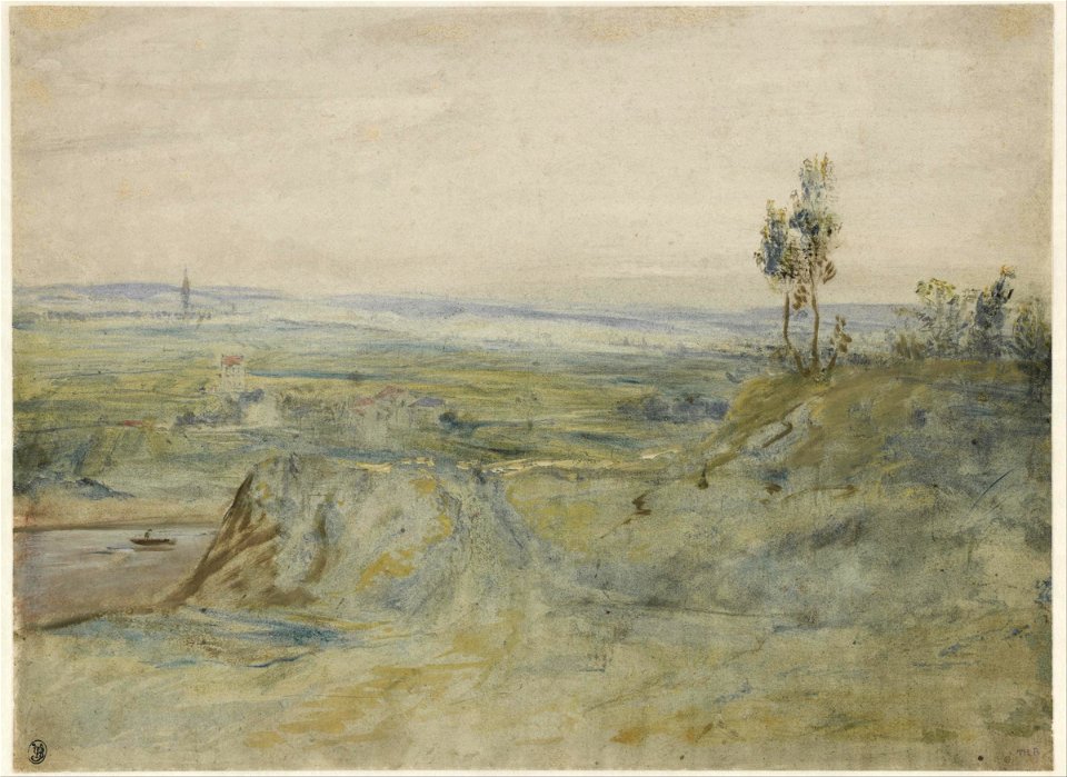 Théodore Rousseau - La Plaine, vue des hauterus de Meudon - Google Art Project