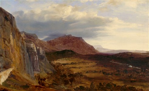 Théodore Rousseau - View of Saleve, near Geneva - 2008.399 - Art Institute of Chicago