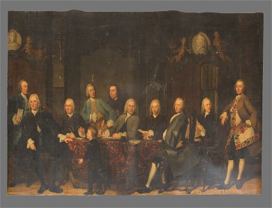 Tibout Regters - De regenten van het Aalmoezeniersweeshuis - SA 20506 - Amsterdam Museum