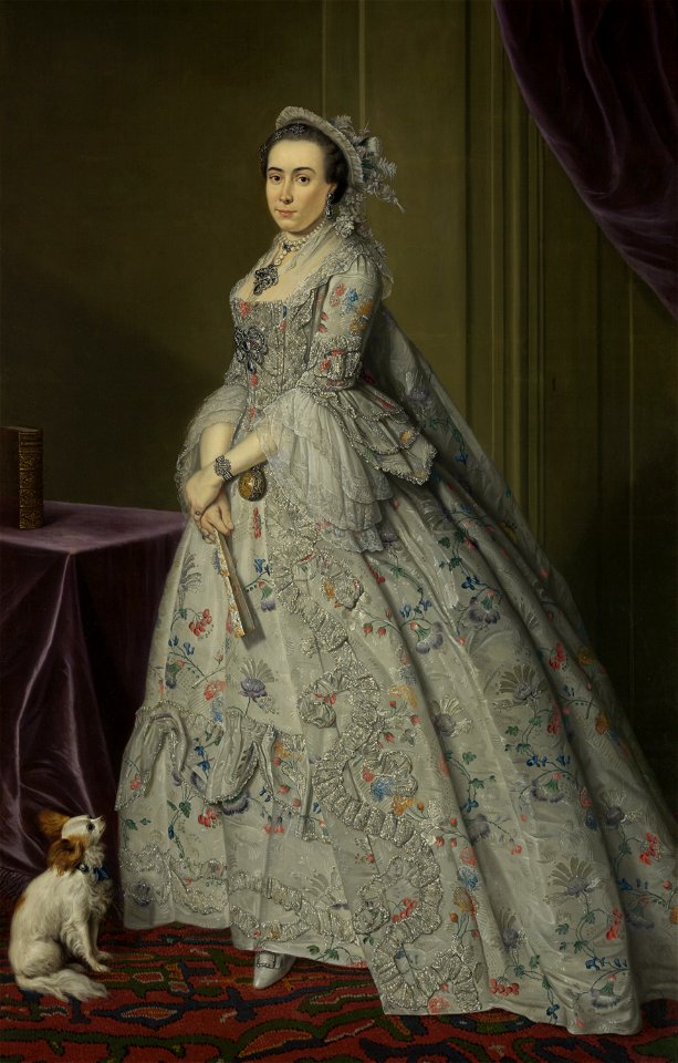 Tibout Regters - Portret van Cecilia de Clercq - 2037 - Rijksmuseum Twenthe
