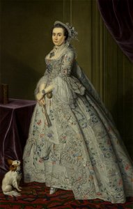 Tibout Regters - Portret van Cecilia de Clercq - 2037 - Rijksmuseum Twenthe