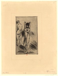 Théophile Alexandre Steinlen - Deux femmes nues