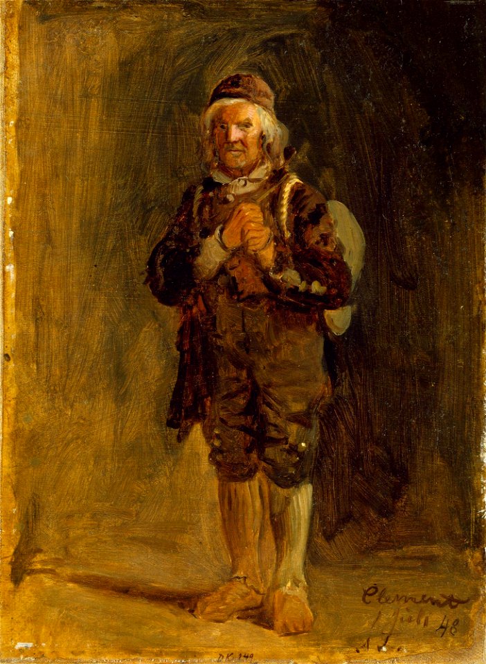 Adolph Tidemand - Clement Ringnæs from Sigdal - NG.M.00302-020 - National Museum of Art, Architecture and Design
