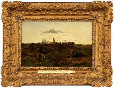 Théodore Rousseau - View of Bressuire - NM 5430 - Nationalmuseum