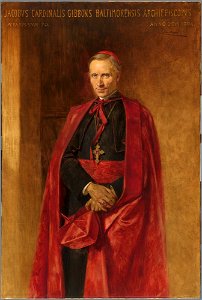 Théobald Chartran - Cardinal James Gibbons - NPG.91.196 - National Portrait Gallery. Free illustration for personal and commercial use.