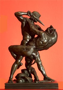 Thésée combattant le minotaure - Antoine-Louis Barye