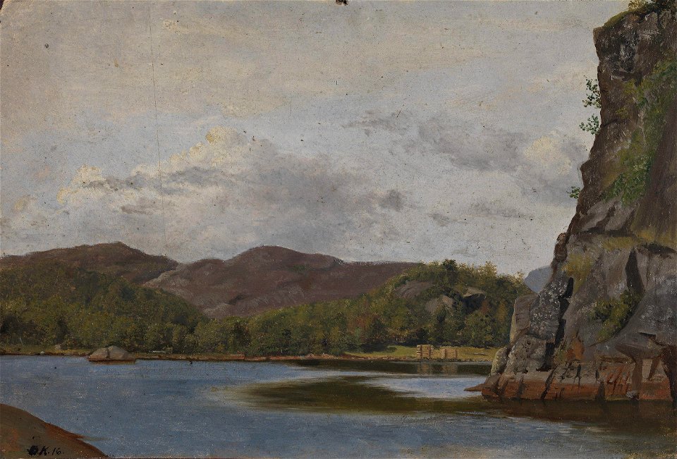 Adolph Tidemand - From the Coast near Mandal - NG.M.00302-039 - National Museum of Art, Architecture and Design