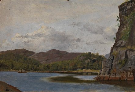 Adolph Tidemand - From the Coast near Mandal - NG.M.00302-039 - National Museum of Art, Architecture and Design