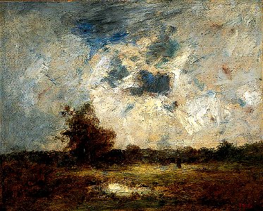 Théodore Rousseau (1812-1867) - Landscape - NWHCM , 1949.134 - Norfolk Museums Collections