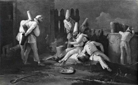 Tiepolo - Cucina di Pulcinella, 1760 - 1770, Cailleux