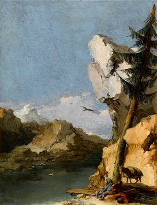 Tiepolo - Ruhe auf der Flucht nach Ägypten, um 1762-70