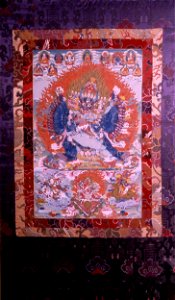 Tibetan - Identification Deity Vajrabhairava with Retinue - Walters 35293