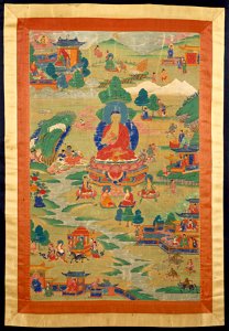 Tibetan - Buddha Shakyamuni with Jataka Tales - Walters 35140