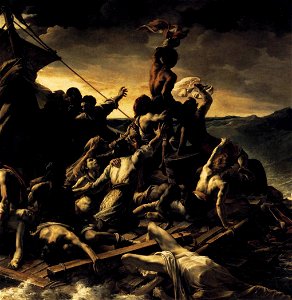 Théodore Géricault - The Raft of the Medusa (detail) - WGA08631