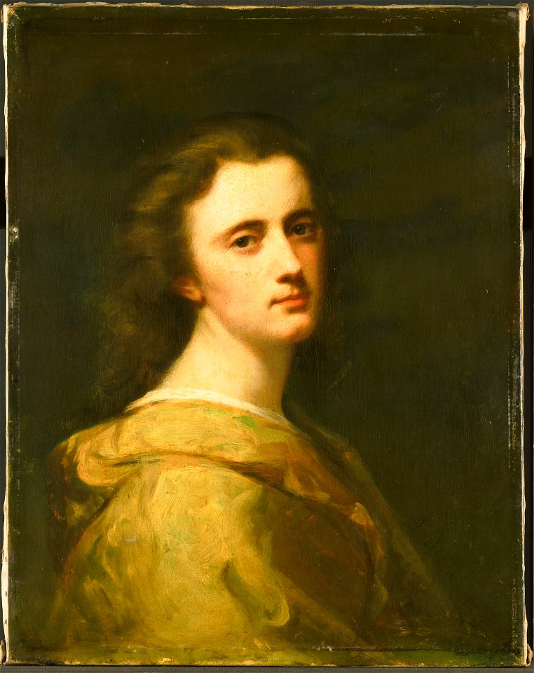 Thérèse Schwartze door Johann Georg Schwartze,