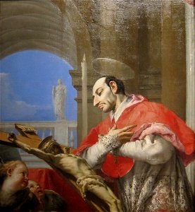 Saint Charles Borromeo by Giovanni Battista Tiepolo, 1767-69