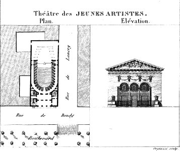 Théâtre des Jeunes Artistes - Kaufmann 1837 plate5