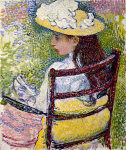 Théo van Rysselberghe - Jeanne Pissarro - Google Art Project