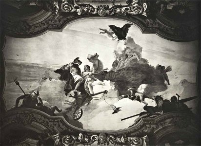 Tiepolo - Marte e Venere, 1740 - 1745, Palazzo Pisani-Moretta