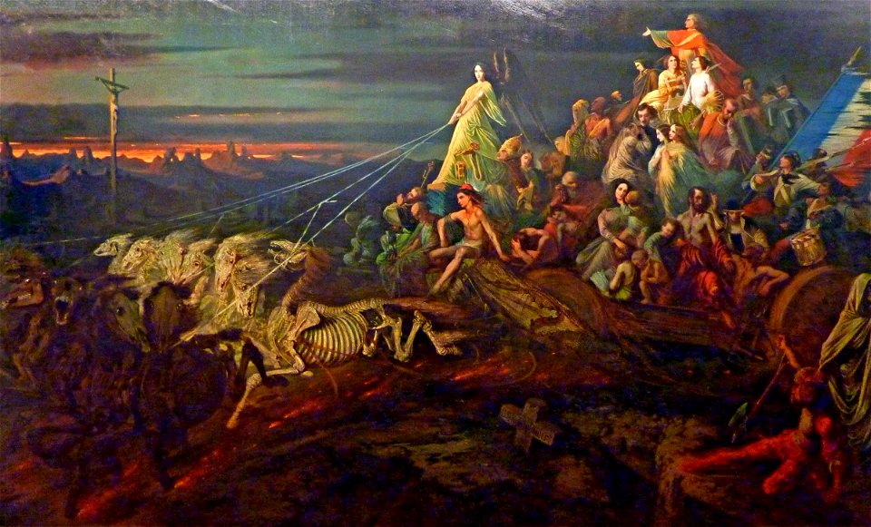Théophile Schuler, Le char de la mort, 1848