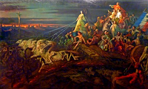 Théophile Schuler, Le char de la mort, 1848