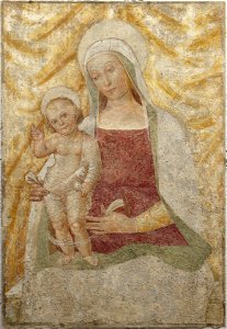 Tiberio d' Assisi - Madonna and Child - y1962-69 - Princeton University Art Museum
