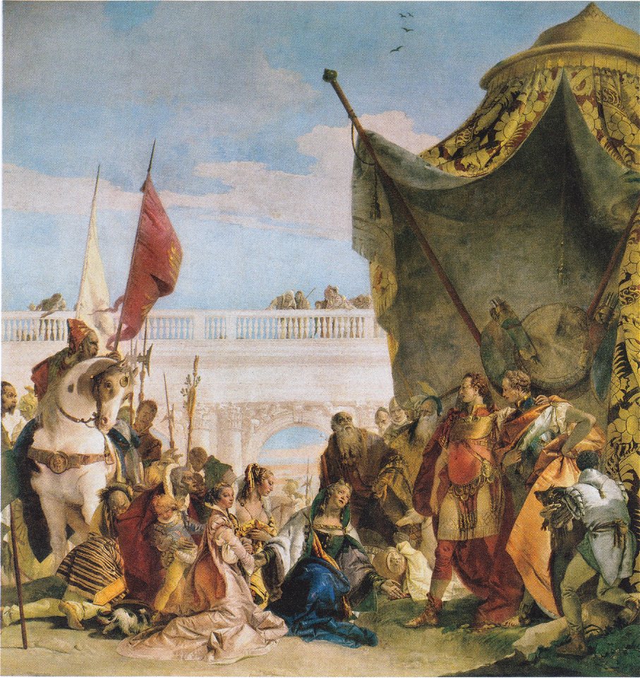 Tiepolo - Die Familie des Darius vor Alexander