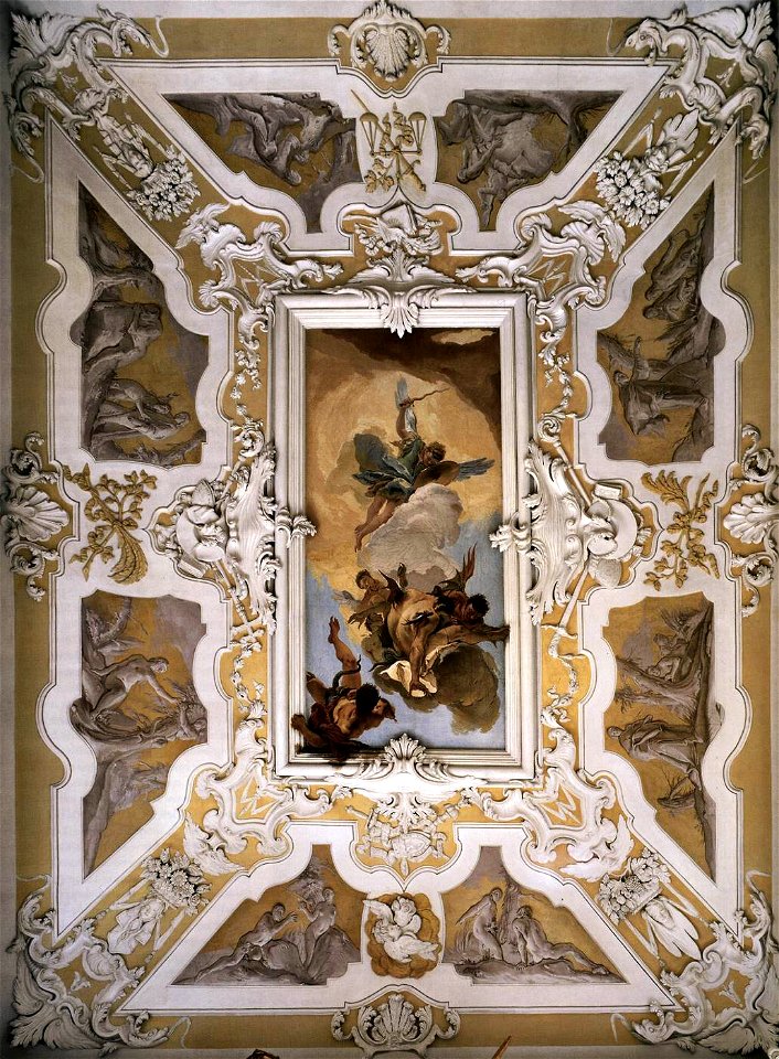 Tiepolo - Ceiling decoration, 1724-29, 20udine