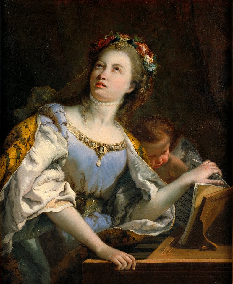 Giambattista Tiepolo - Saint Cecilia - Google Art Project