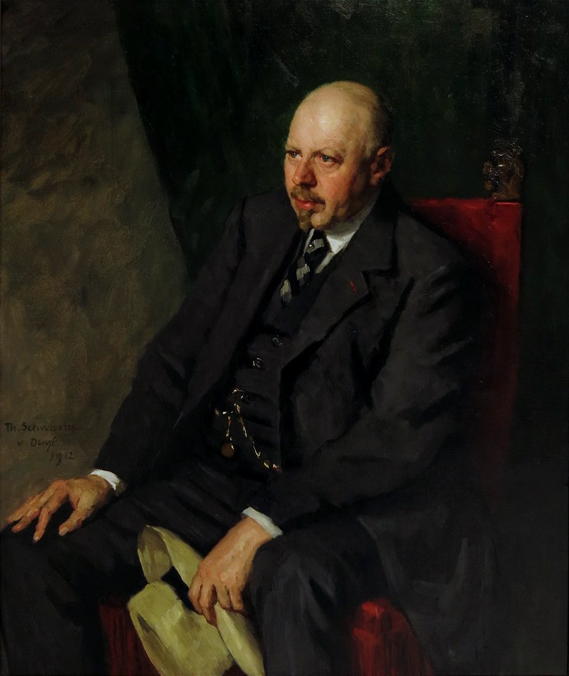 Thérèse Schwartze - Anton Caspar Rudolph Dreesmann (1854-1934), mede-oprichter Vroom ^ Dreesmann - 2168 - Amsterdam Museum