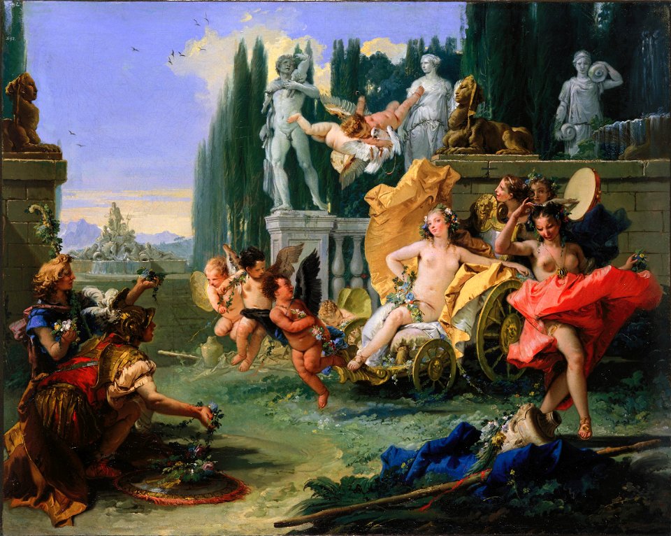 Giovanni Battista Tiepolo - The Empire of Flora (c. 1743)