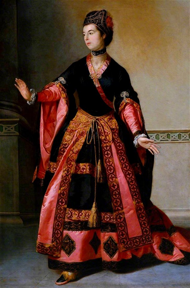 Tilly Kettle (1735-1786) - Mrs Yates as Mandane in 'The Orphan of China' - T03373 - Tate