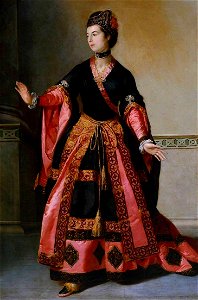 Tilly Kettle (1735-1786) - Mrs Yates as Mandane in 'The Orphan of China' - T03373 - Tate