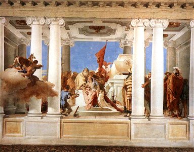 Giovanni Battista Tiepolo - The Sacrifice of Iphigenia - WGA22333