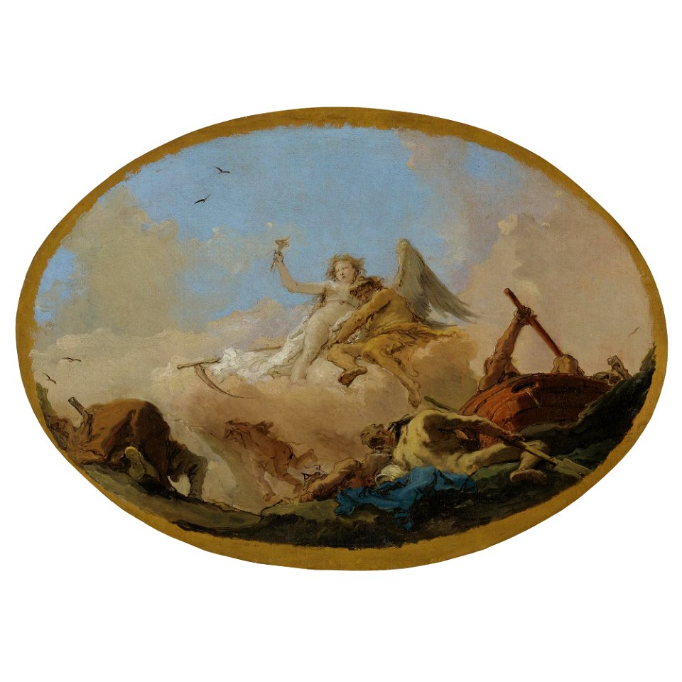Tiepolo - TIME DISCOVERING TRUTH, Pallucchini 263