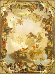 Tiepolo, Giovanni - Apollo und die vier Kontinente - 1752 - v.2