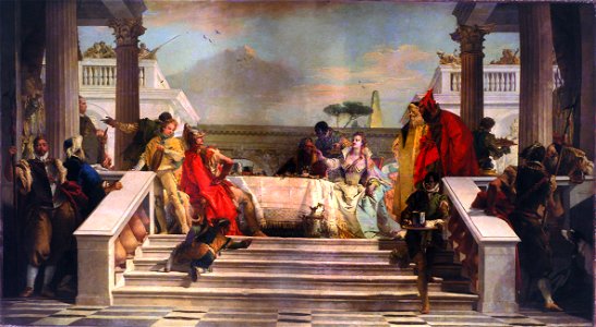 Tiepolo - Banquet of Cleopatra - Arkhangelskoe