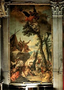 Giovanni Battista Tiepolo - The Gathering of Manna - WGA22286