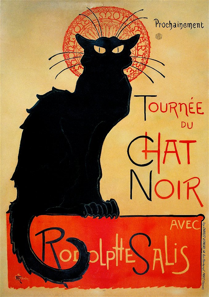 Théophile Alexandre Steinlen - Tournée du Chat Noir - Google Art Project