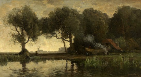 Théophile de Bock - Scheepstimmerwerf - 0696 - Rijksmuseum Twenthe