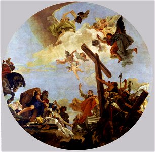 Discovery of the True Cross tiepolo
